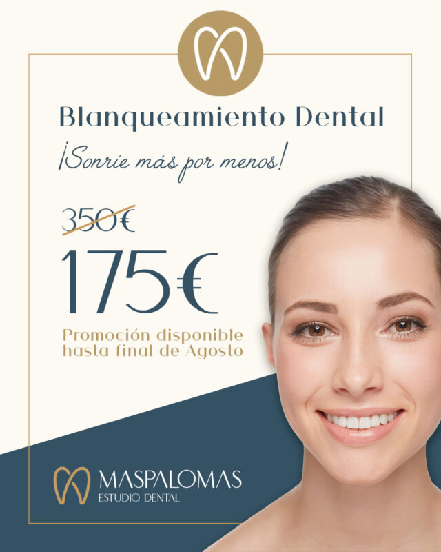 Promoción Blanqueamiento Dental - Estudio Dental Maspalomas